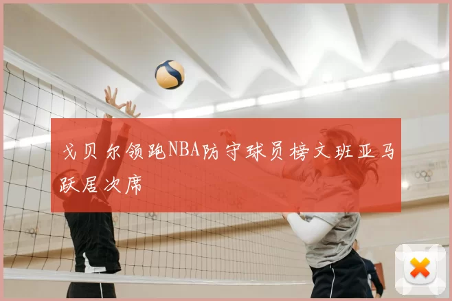 戈贝尔领跑NBA防守球员榜文班亚马跃居次席