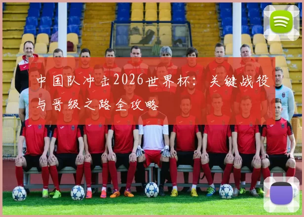 中国队冲击2026世界杯：关键战役与晋级之路全攻略