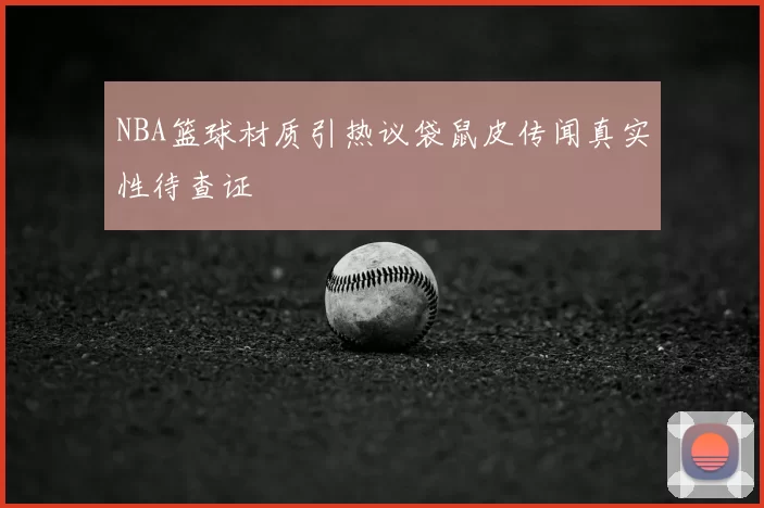 NBA篮球材质引热议袋鼠皮传闻真实性待查证