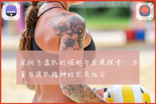 深圳飞盘队的崛起与发展探索：力量与团队精神的完美结合