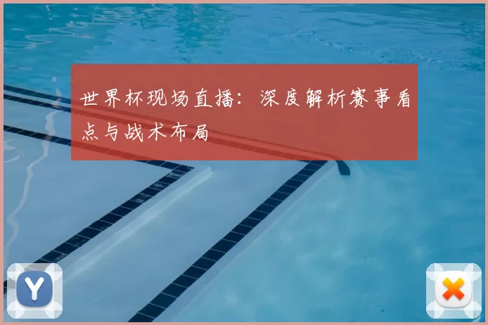 世界杯现场直播：深度解析赛事看点与战术布局