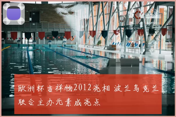 欧洲杯吉祥物2012亮相 波兰乌克兰联合主办元素成亮点
