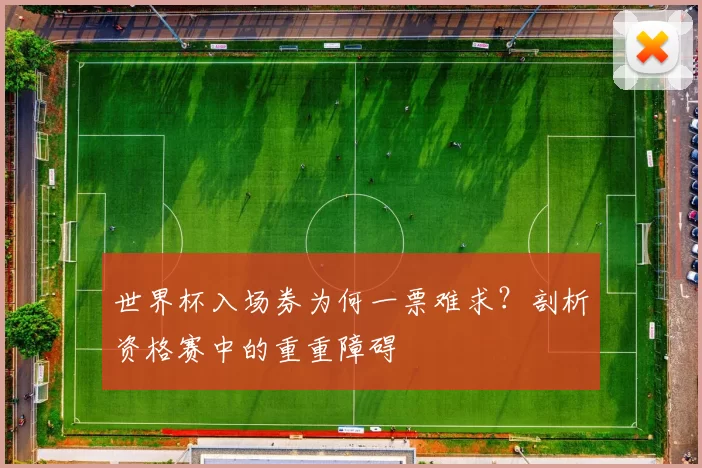 世界杯入场券为何一票难求？剖析资格赛中的重重障碍